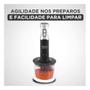 Imagem de Mixer Portátil Black+Decker MK600 Mini Processador Vertical 3 em 1 com Design em Inox 127V