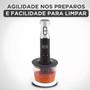 Imagem de Mixer Portátil Black+decker Mk600 Mini Processador Vertical 3 Em 1 Com Design Em Inox 127v