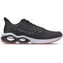 Imagem de Mizuno Tênis Wave Creation 25 Masculino Grafite/Branco/Vermelho