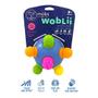 Imagem de MOBI WOBLII Brinquedo Sensorial do Bebê - Bola STEM para bebês e crianças com idade de 3 meses +, Desenvolvimento de habilidades motoras, multicolorido, multidimensional e durável, feito de silicone de grau alimentício,