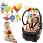 Imagem de Móbile Centopeia Espiral Bebe Carrinho Com Chocalho Diversao Cor Amarelo