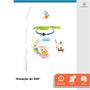 Imagem de Mobile Musical Eletrônico Plush Berço Carrinho Brinquedo Infantil Ursinhos