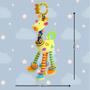 Mobile para Berço - Mobile para Carrinho de Bebe - Brinquedos de Bebê - Mordedor - Girafa - Guiga Brinquedos Imagem de Mobile para Berço - Mobile para Carrinho de Bebe - Brinquedos de Bebê - Mordedor - Girafa