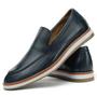 Imagem de Mocassim Casual Masculino Azul Marinho Couro DIfranca - 170