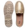 Imagem de Mocassim Couro Premium Confort Metalizado Dourado 6003