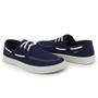 Imagem de Mocassim Dockside Masculino Lona Calce Facil Espumado Palmilha Gel Confortavel Solado Resistente