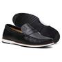 Imagem de Mocassim Dockside Masculino Sapato Oxford Couro Confortável