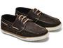Imagem de Mocassim Drive Masculino Dockside De Couro Com Cadarço G110