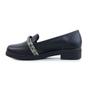 Imagem de Mocassim Feminino Beira Rio Strass Preto - 431210