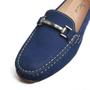 Imagem de Mocassim Feminino Liliah Shoes Em Couro Ref. Donatella Azul