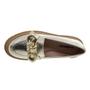 Imagem de Mocassim Feminino Loafer Moleca 5775.108 Dourado