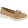 Imagem de Mocassim Feminino Loafer Tratorado Conforto 7357.110 Modare Nude