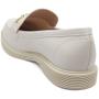 Imagem de Mocassim Feminino Moleca Branco Off - 56661