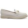 Imagem de Mocassim Feminino Moleca Branco Off - 56661