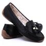 Imagem de Mocassim Feminino Sophia Preto Em Couro Legitimo Liliah Shoes