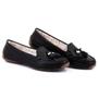 Imagem de Mocassim Feminino Sophia Preto Em Couro Legitimo Liliah Shoes