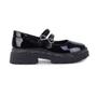 Imagem de Mocassim Infantil Feminino Molekinha Strass Preto - 2576