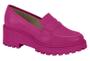 Imagem de Mocassim Loafer Feminino Beira Rio Tratorado Alto Tendencia