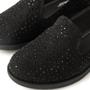 Imagem de Mocassim Loafer Feminino Leci Preto Brilhos Piccadilly 653007-1