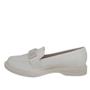 Imagem de Mocassim Loafer Moleca Branco Off