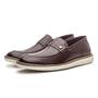 Imagem de Mocassim Masculino Couro Legitimo Oxford Esporte Fino Qualidade Loafer 5307 Marrom