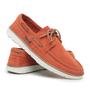 Imagem de Mocassim Masculino Dockside Top Sider em Couro Polo Urban Laranja