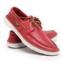 Imagem de Mocassim Masculino Dockside Top Sider em Couro Polo Urban Vermelho