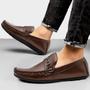 Imagem de Mocassim Masculino Driver Dockside Sapato Social Sapatilha Casual Confortável Básico Flexível
