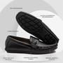 Imagem de Mocassim Masculino Driver Dockside Sapato Social Sapatilha Casual Confortável Bridão Estilo Italiano