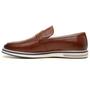 Imagem de Mocassim Masculino Noivo Confortável Sapato de Couro Oxford Slip On Loafer