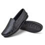 Imagem de Mocassim Masculino Preto Sapato Drive Macio leve casual