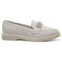 Imagem de Mocassim Moleca Loafer Feminino - Branco