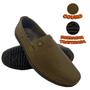 Imagem de Mocassim Sapatilha Masculino Freeway Logan 4 Wax Casual Moderno Confortável Elástico Couro Slip On