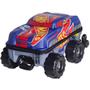 Imagem de Mochila 3D Infantil Hotwheels Race Azul Maxtoy com Rodas