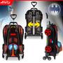 Imagem de Mochila 3D + Lancheira Batman Chrome Wheels