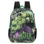 Imagem de Mochila Alças Escolar Vingadores Hulk Original Marvel Luxcel Verde