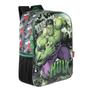 Imagem de Mochila Alças Escolar Vingadores Hulk Original Marvel Luxcel Verde