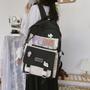 Imagem de Mochila Antiroubo Moderna Multifuncional Elegante Premium Juvenil Volta as Aulas Escolar Moda Estilosa Linda