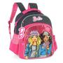 Imagem de Mochila Barbie Estilosa Fashion Escolar De Costas Infantil