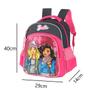 Imagem de Mochila Barbie Luxcel Escolar De Costas Casual Passeio Azul