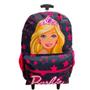 Imagem de Mochila Barbie menina Bolsa Infantil escolar juvenil rodinhas