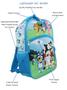 Imagem de Mochila Bluey Kids School 40cm azul Cordura