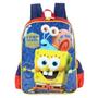 Imagem de Mochila Bob Esponja Escolar Alças Kamp Koral Infantil Luxcel Vermelho