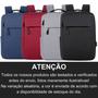 Imagem de Mochila Bolsa Antifurto Casual Resistente Notebook Escolar Faculdade Cabo USB