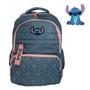 Imagem de Mochila Bolsa Costa Feminina Estampa Stitch Juvenil Disney