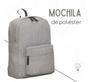 Imagem de Mochila Bolsa Escolar Básica Universitária Masculina - Azul