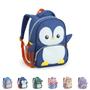 Imagem de Mochila Bolsa Escolar Infantil Creche Animais 3D Seanite