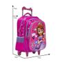 Imagem de Mochila Bolsa Escolar Menina Princesa Sofia Led Passeio