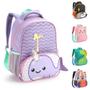 Imagem de Mochila Bolsa Infantil Masculina E Feminina Animais Creche Passeio Escolar Zoop Seanite