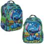 Imagem de Mochila Bolsa Infantil Stitch Costas Tam G Estampa 3D